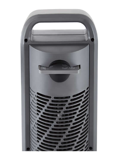 40`` Seville Slimline Tower Fan with Remote, White