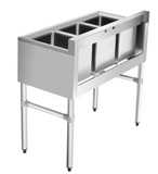 Topbuy Stainless Steel Utility Sink 3 Compartment Commercial *SALE*