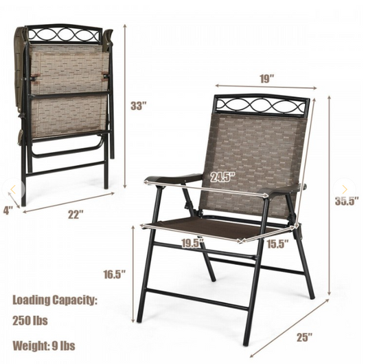 *SPECIAL*, Patio Folding Chair, Armrest