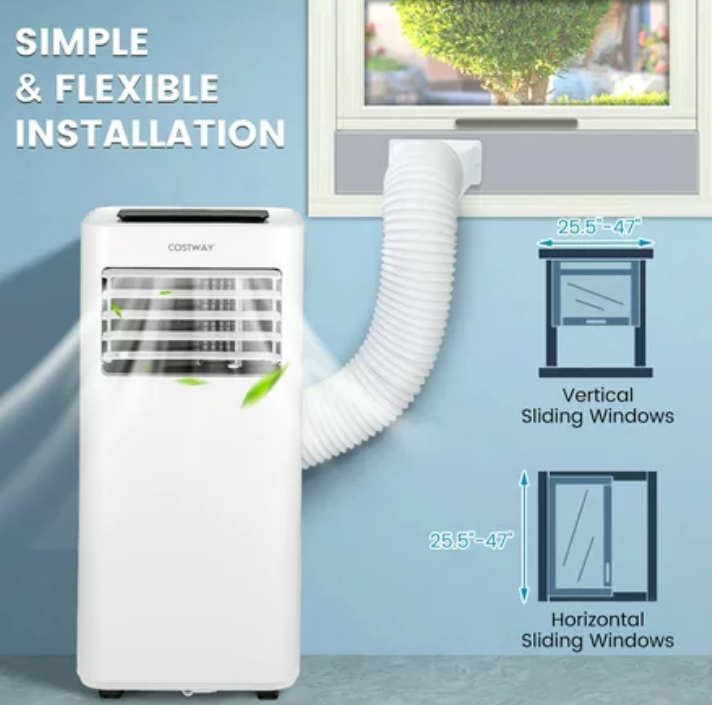 SPECIAL, 10000 BTU Portable Air Conditioner3-in-1 AC Unit with Cool Fan Dehum
