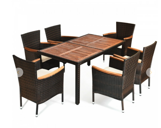 7 Piece Dining Set, fully assembled, Special