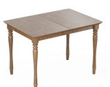 Extendable Wooden Butterfly Leaf Dinette Table