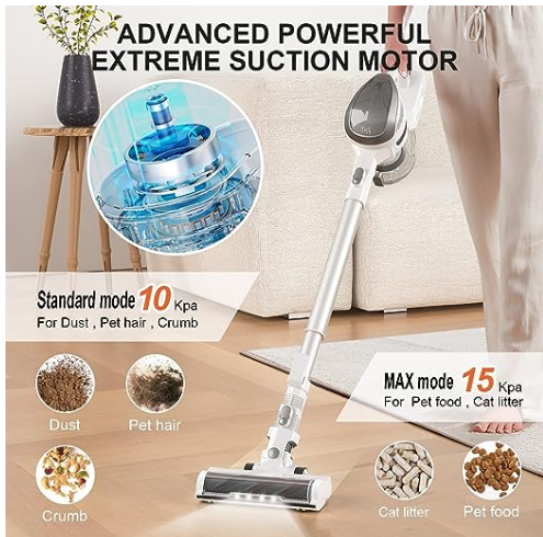 Cordless Vacuum Cleaner, 6 in 1