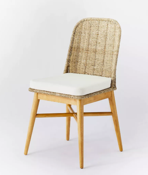 Juniper Woven DIning Chair with Cushion