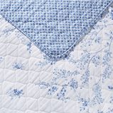 Reversible Laura Ashley Flora Quilt Set