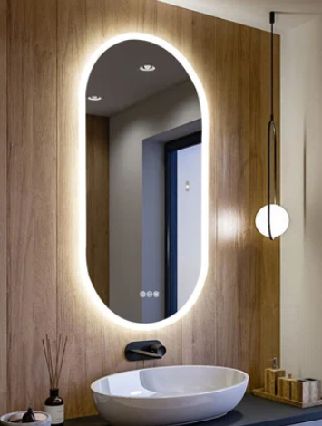 Jaharie Oval LED Backlit Wall Mirror