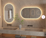 Jaharie Oval LED Backlit Wall Mirror