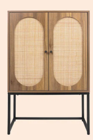 Ruchbah Accent Cabinets, scratch & dent, mostly hidden with decorative corner caps