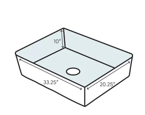 SPECIAL, Edgware 33'' W Single Bowl Fireclay Farmhouse Kitchen Sink