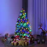 4Ft Pre-Lit Artificial Christmas Tree Premium Hinged w/ 100 LED Lights & Stand