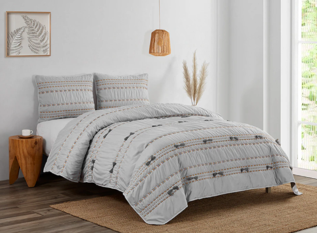 Beco Home Alia 3-Piece Quilt Set, full/queen