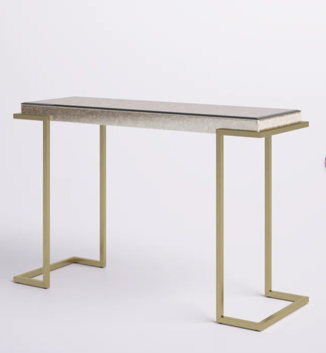 Yeldell 47" Console Table, scratch on surface