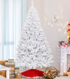 6 ft  White Christmas Tree with Metal Stand