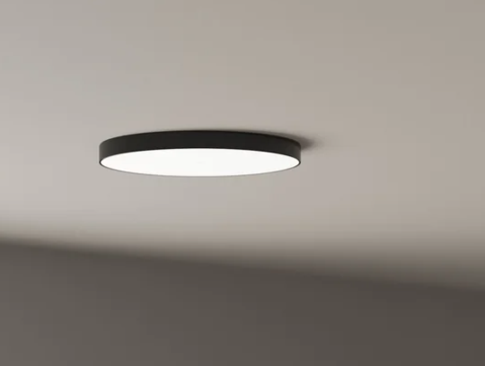 0.75" H 11" W x 11" D Warrenton LED Flush Mount, no box, no screws, marrettes