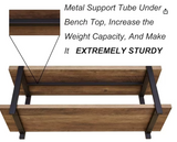 FOLUBAN Rustic Bench