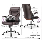 Ergonomic Executive Chair with Headrest