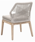 Loom Side Chair with Cushion, 2 piece set