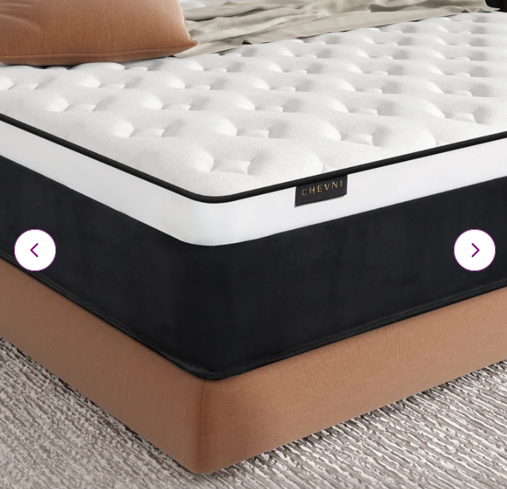 12``Chevni, Medium Hybrid Mattress, King