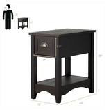 Multi Use Table Compact with Drawer, fully assembled