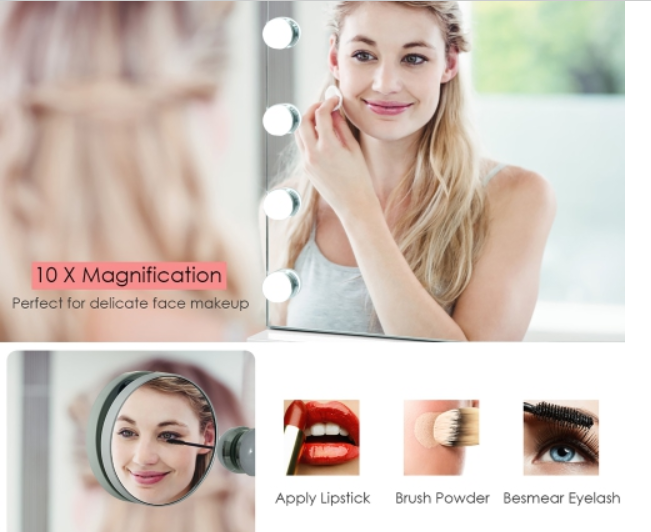 Hollywood bluetooth Vanity Mirror, 1 BOX