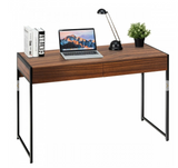 44 Inch 2-Drawer Desk or side table, fully assembled, scratch & dent