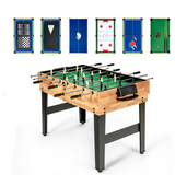 10-in-1 Combo Game Table Set, Multi Game Table for Game Room, (1 Box, Unassembled)