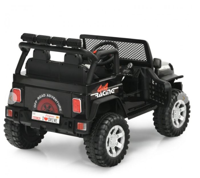 12V Kids Remote Control Electric  Ride On Truck Car with Lights and Music, fully assembled