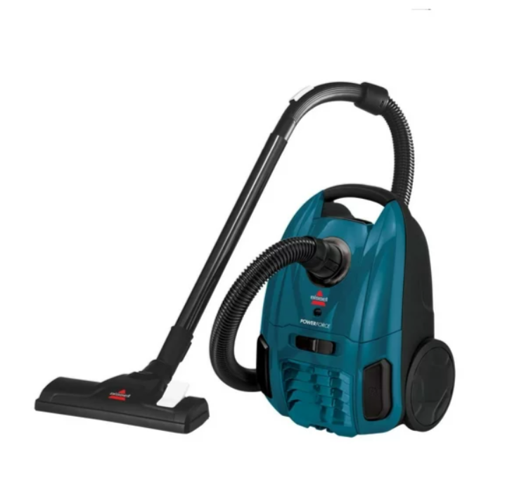 BISSELL® PowerForce® Bagged Canister Vacuum, Portable, Lightweight Design, assembled