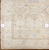 Becki Owens surya marlene vintage rug, cream, 6`6`` x 9`
