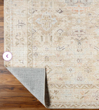 Becki Owens surya marlene vintage rug, cream, 6`6`` x 9`