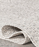 Luchezar handmade braided rug, 2` x 3`