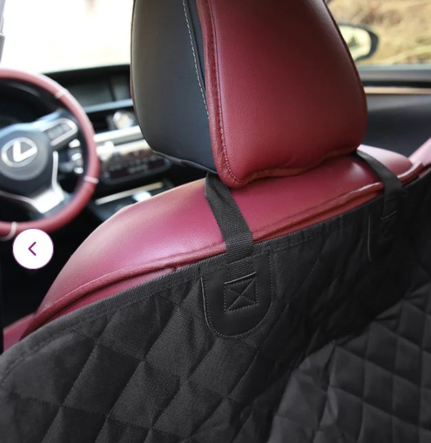 Waterproof Quilted Pet Dog Car Seat Hammock Cover SUV Back Rear Protector