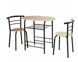 3 Piece Bistro Set, fully assembled