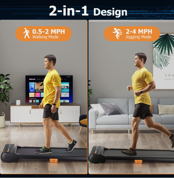 GYMAX SP38104US Walking Machine, with watch control