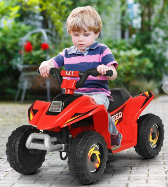 6V Kids Electric ATV 4 Wheels Ride-On Toy