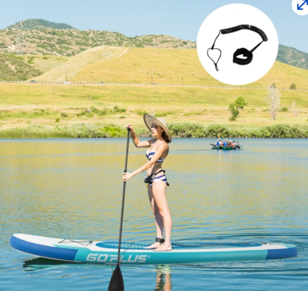 SALE, 11 Feet Inflatable Stand Up Paddle Board with Aluminum Paddle, pump, carry case