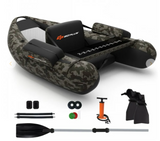 Inflatable Fishing Float Tube Kit, up to 350lbs