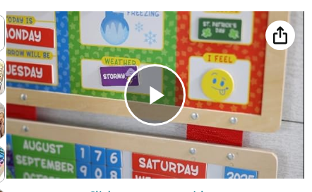Melissa &amp; Doug My First Daily Magnetic Calendar