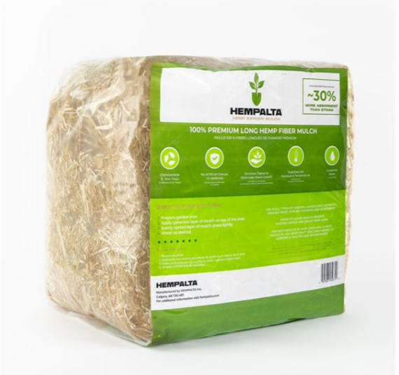 HEMPALTA Hemp Garden Mulch 75L 2.65-cu ft Natural