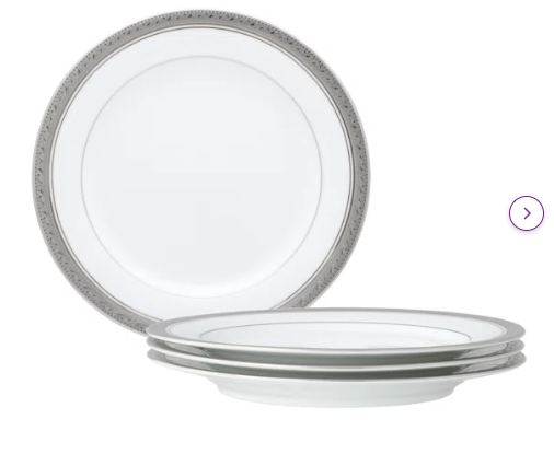 Noritake Crestwood Salad Plates, 8-1/4