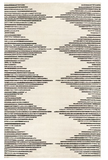 *SPECIAL* - Joanne Trellis Area Rug, Black/Ivory - Size 8'x10'