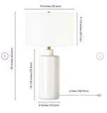 Ariette Ceramic Table Lamp