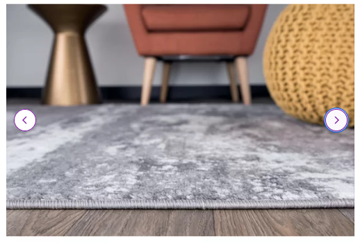 Willington Abstract Dark and Light Gray/White Area Rug - 5'x7'