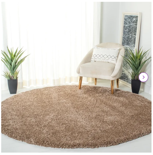 Assar Rug, 8' Round