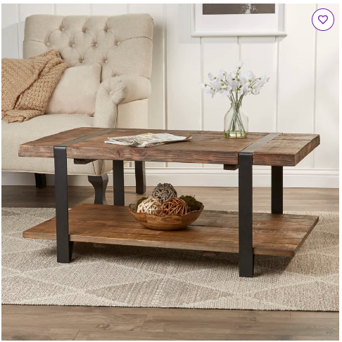 *SPECIAL* - Lora Coffee Table - Natural Grain Look