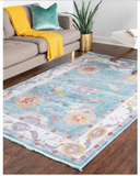 10' x 14' Paragon Area Rug - Aqua/Blue