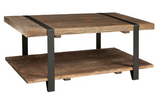 *SPECIAL* - Lora Coffee Table - Natural Grain Look - Distressed