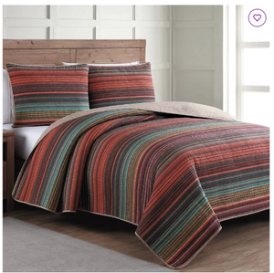 Estate Modern & Contemporary Striped Quilt Set