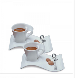 Villeroy & Boch NewWave Dinnerware Caffe - 6 Piece Espresso Set