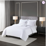 King Size - 500 Thread Count Luxury Collection 100% Cotton Sateen Embroidered Duvet Cover Set